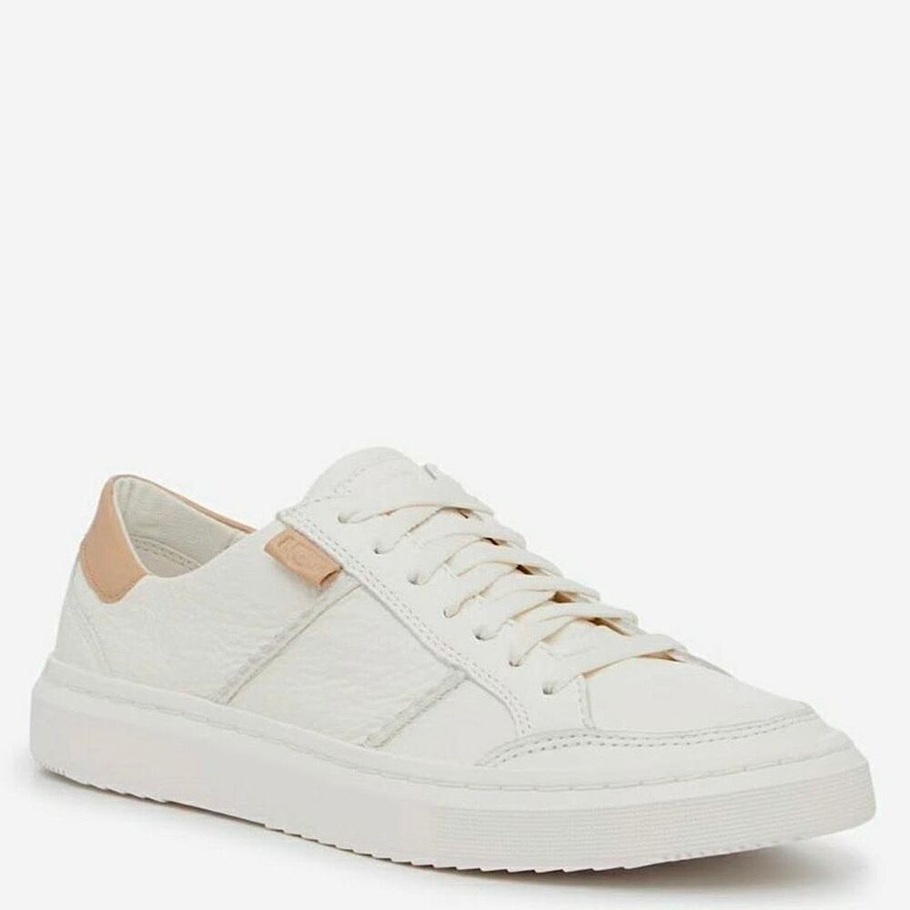 UGG SNEAKER ALAMEDA LACE LEATHER COMFORT White size 10
